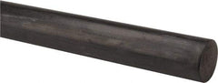 Made in USA - 1-1/2 Inch Diameter x 36 Inch Long, Neoprene Spring Blend Rubber Rod - 1,200 psi Tensile Strength, 70 to 80 Shore A Durometer, -30 to 200°F - Apex Tool & Supply