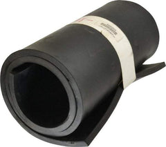 Made in USA - 36" Wide, SBR Rubber Foam Sheet - 70 to 80 Durometer, Black, -20 to 170°F, 800 psi Tensile Strength, Cut-to-Length - Apex Tool & Supply