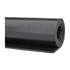 Made in USA - 36" Wide, Vinyl Rubber Foam Sheet - 60 to 70 Durometer, Black, 20 to 160°F, 1,000 psi Tensile Strength, Cut-to-Length - Apex Tool & Supply
