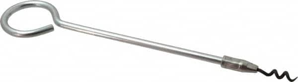 Made in USA - 10" OAL Rigid Corkscrew - Apex Tool & Supply