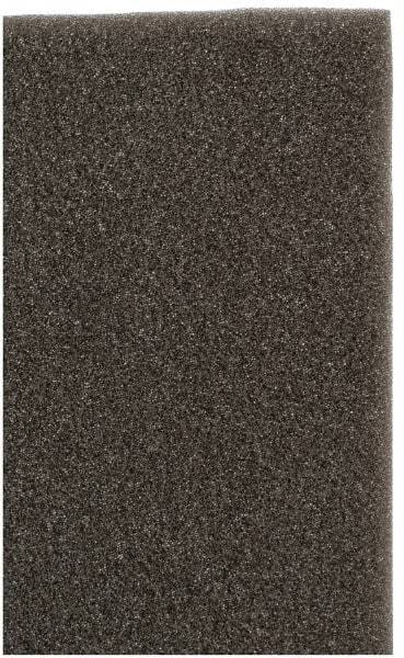 Made in USA - 54" Wide, Pyrell Polyurethane Foam Rubber Foam Sheet - Gray, -40 to 225°F, Plain Backing, Cut-to-Length - Apex Tool & Supply