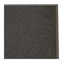 Made in USA - 54" Wide, Pyrell Polyurethane Foam Rubber Foam Sheet - Gray, -40 to 225°F, Adhesive Backing, Cut-to-Length - Apex Tool & Supply