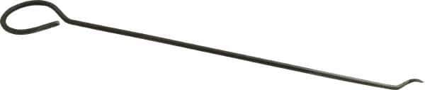 Made in USA - 9" OAL Rigid Hook - 1/8" Shaft Diam - Apex Tool & Supply