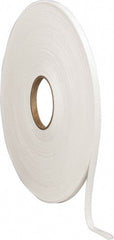 Made in USA - 50' x 3/8" x 1/4" White Polyethylene Foam Roll - Apex Tool & Supply