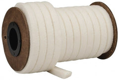 Made in USA - 5/16" x 17.6' Spool Length, PTFE/Synthetic Fiber Compression Packing - Apex Tool & Supply