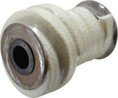 Made in USA - 5/8" x 5.2' Spool Length, PTFE/Synthetic Fiber Compression Packing - 1,500 Max psi, -80 to 450° F, White - Apex Tool & Supply