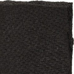 Made in USA - 36" Wide, Neoprene Foam Rubber Foam Sheet - 35 to 55 Durometer, Black, -40 to 150°F, Plain Backing, Cut-to-Length - Apex Tool & Supply