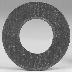Made in USA - 6" Pipe, 6-5/8" ID x 8-3/4" OD Flange Gasket - Graphite, Dark Gray, 1/16" Thick - Apex Tool & Supply