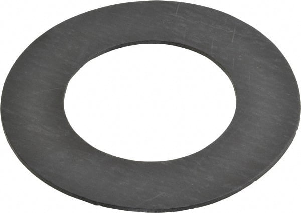Made in USA - 2" Pipe, 2-3/8" ID x 4-1/8" OD Flange Gasket - Apex Tool & Supply