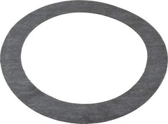 Made in USA - 6" Pipe, 6-5/8" ID x 8-3/4" OD Flange Gasket - Graphite, Silver Gray, 1/16" Thick - Apex Tool & Supply