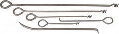 Made in USA - 6 Piece Rigid Shaft Packing Tool Set - Apex Tool & Supply