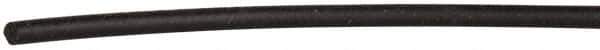 Made in USA - 100' Long, EPDM Foam Cord - 1/8" Diam, Black - Apex Tool & Supply