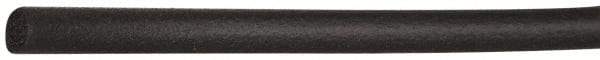 Made in USA - 100' Long, EPDM Foam Cord - 1/4" Diam, Black - Apex Tool & Supply