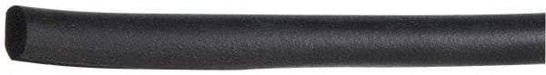 Made in USA - 100' Long, EPDM Foam Cord - 3/8" Diam, Black - Apex Tool & Supply