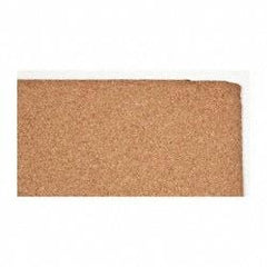 Made in USA - 36" Long x 36" Wide x 3/8" Thick, Composition Cork Sheet Gasketing - Tan - Apex Tool & Supply