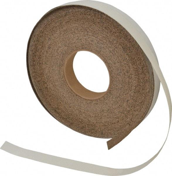 Made in USA - 1" Wide x 1/32" Thick, Adhesive Backed Gasketing Roll - 40 to 60 Durometer, 33 Lb per Cubic' Min Density - Apex Tool & Supply