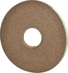 Made in USA - 1/2" Wide x 1/16" Thick, Adhesive Backed Gasketing Roll - 40 to 60 Durometer, 33 Lb per Cubic' Min Density - Apex Tool & Supply