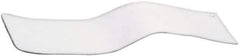 Made in USA - 54" Wide, Polyethylene Foam Rubber Foam Sheet - White, -110 to 180°F, Adhesive Backing, Cut-to-Length - Apex Tool & Supply