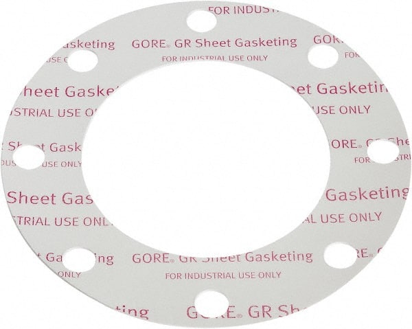 Made in USA - 6" Pipe, Flange Gasket - Apex Tool & Supply