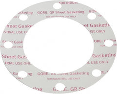 Made in USA - 6" Pipe, Flange Gasket - Apex Tool & Supply