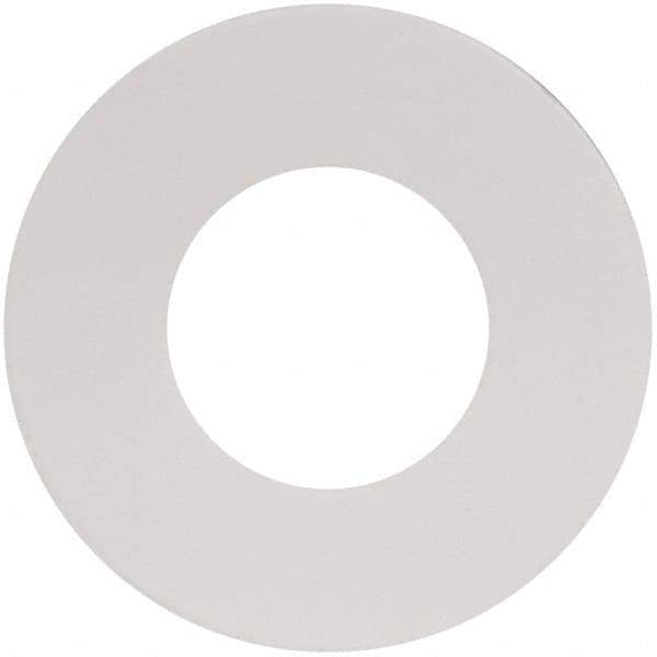 Made in USA - 1" Pipe, Flange Gasket - Gore-Tex GR, White, 1/16" Thick - Apex Tool & Supply