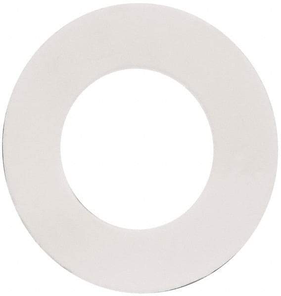 Made in USA - 1-1/2" Pipe, Flange Gasket - Gore-Tex GR, White, 1/16" Thick - Apex Tool & Supply