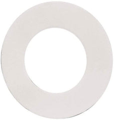 Made in USA - 1-1/2" Pipe, Flange Gasket - Gore-Tex GR, White, 1/16" Thick - Apex Tool & Supply