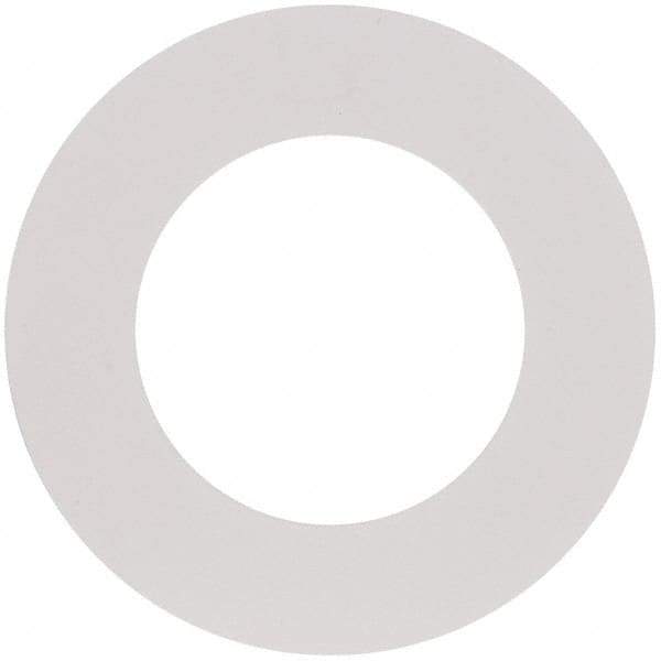 Made in USA - 2-1/2" Pipe, Flange Gasket - Gore-Tex GR, White, 1/16" Thick - Apex Tool & Supply