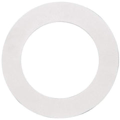 Made in USA - 4" Pipe, Flange Gasket - Gore-Tex GR, White, 1/16" Thick - Apex Tool & Supply