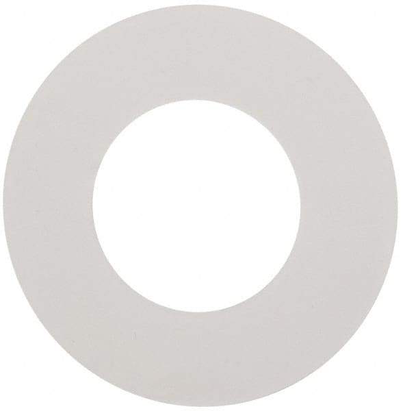 Made in USA - 1-1/2" Pipe, Flange Gasket - Gore-Tex GR, White, 1/16" Thick - Apex Tool & Supply