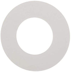 Made in USA - 1-1/2" Pipe, Flange Gasket - Gore-Tex GR, White, 1/16" Thick - Apex Tool & Supply