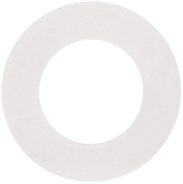 Made in USA - 2-1/2" Pipe, Flange Gasket - Gore-Tex GR, White, 1/16" Thick - Apex Tool & Supply