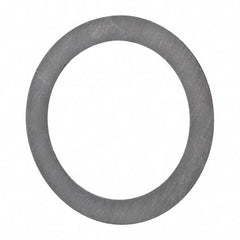 Made in USA - 6" Pipe, 6-5/8" ID x 8-3/4" OD Flange Gasket - Carbon Fiber, Black, 1/16" Thick - Apex Tool & Supply