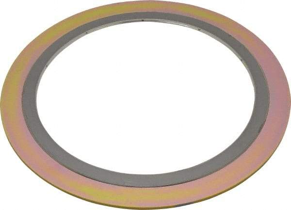 Value Collection - 8" Pipe, 9-3/16" ID x 12-1/8" OD Flange Gasket - Carbon Steel/Stainless Steel, 10-3/8" Flange Diam - Apex Tool & Supply