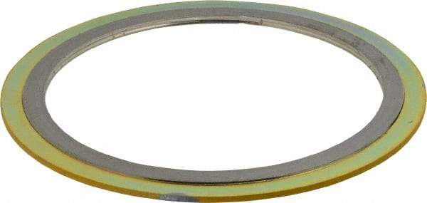 Value Collection - 5" Pipe, 6-1/8" ID x 7-3/4" OD Flange Gasket - Carbon Steel/Stainless Steel, 7" Flange Diam - Apex Tool & Supply