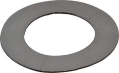 Made in USA - 2-1/2" Pipe, 2-7/8" ID x 4-7/8" OD Flange Gasket - Graphite, Dark Gray, 1/16" Thick - Apex Tool & Supply