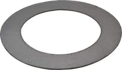 Made in USA - 4" Pipe, 4-1/2" ID x 6-7/8" OD Flange Gasket - Graphite, Dark Gray, 1/16" Thick - Apex Tool & Supply