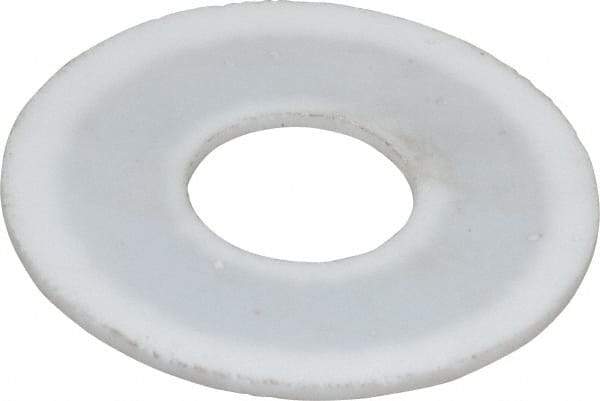 Made in USA - 1" Pipe, 1-1/32" ID x 2-5/8" OD Flange Gasket - PTFE, White, 3/32" Thick - Apex Tool & Supply