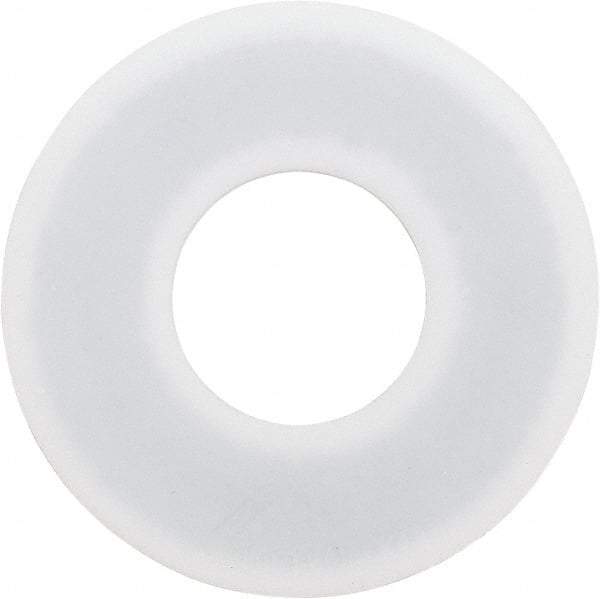 Made in USA - 1-1/4" Pipe, 1-3/8" ID x 3" OD Flange Gasket - PTFE, White, 3/32" Thick - Apex Tool & Supply