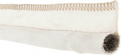 Made in USA - 3/4" Bulb Diam, 2" Overall Width, Silica Tadpole Gasketing - 25' Long, Tan - Apex Tool & Supply