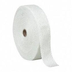 Made in USA - 1/16" Thick x 2" Wide, Fiberglass Gasket Tape - 100' Long, Tan - Apex Tool & Supply