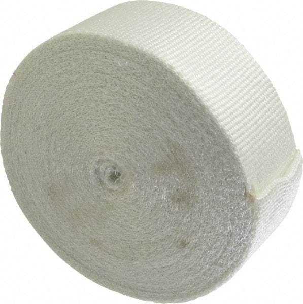 Made in USA - 1/16" Thick x 3" Wide, Fiberglass Gasket Tape - 100' Long, Tan - Apex Tool & Supply