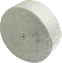 Made in USA - 1/16" Thick x 3" Wide, Fiberglass Gasket Tape - 100' Long, Tan - Apex Tool & Supply