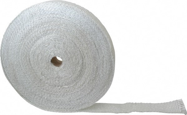 Made in USA - 1/8" Thick x 1-1/2" Wide, Fiberglass Gasket Tape - Apex Tool & Supply