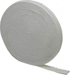 Made in USA - 1/16" Thick x 1" Wide, Fiberglass Gasket Tape - 100' Long, Tan - Apex Tool & Supply