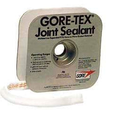 Value Collection - 15' Long x 5/8" Wide Gore Tex Joint Sealant - White, 1-5/8 to 2" Approximate Flange Form Width - Apex Tool & Supply