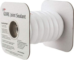 Value Collection - 15' Long x 1/2" Wide Gore Tex Joint Sealant - White, 1-1/8 to 1-1/2" Approximate Flange Form Width - Apex Tool & Supply
