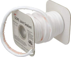 Value Collection - 15' Long x 3/4" Wide Gore Tex Joint Sealant - White, 2 to 2-1/2" Approximate Flange Form Width - Apex Tool & Supply