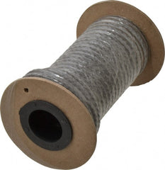 Made in USA - 3/16" x 16-1/2' Spool Length, 100% GFO Fiber Compression Packing - Apex Tool & Supply