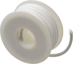 Made in USA - 5/32" x 15' Spool Length, PTFE Compression Packing - -450 to 550° F, White - Apex Tool & Supply